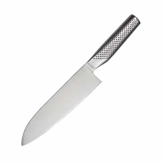 Cutit profesional cu maner integrat - Santoku seria GL, otel japonez HRC 60, maner otel