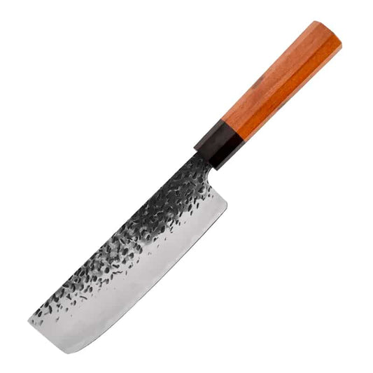 Cutit profesional Japonez Nakiri, seria JP, otel japonez HRC 60 calire manuala, maner Delux Pakka