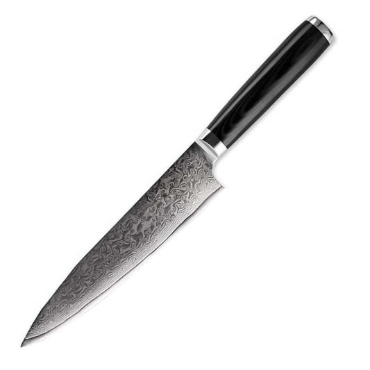 Cutit profesional Chef, Damascus HRC 60, maner G10