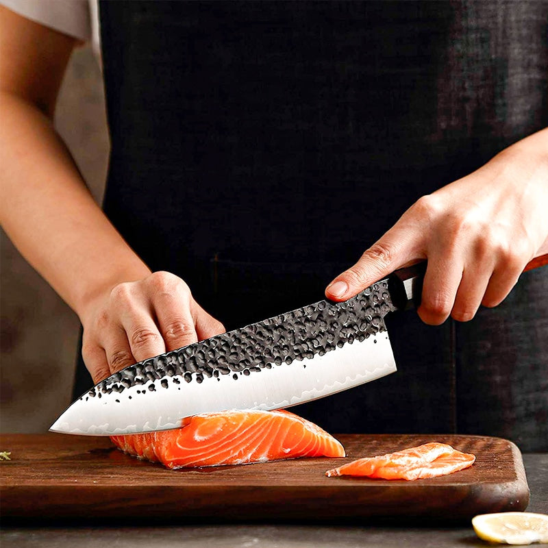 Cutit profesional Japonez Gyuto, seria JP, otel japonez HRC 60